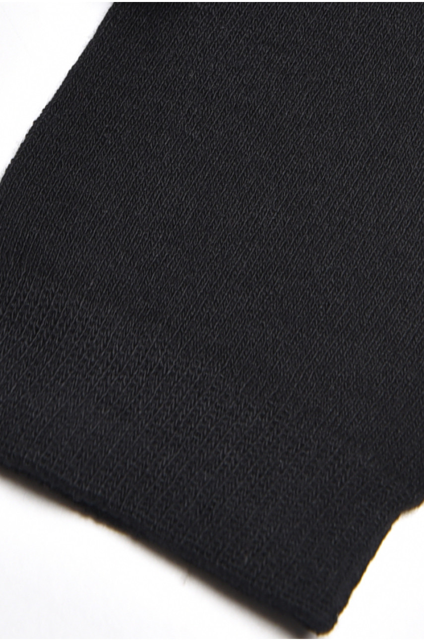 Шкарпетки чоловічі демісезонні чорного кольору 175481