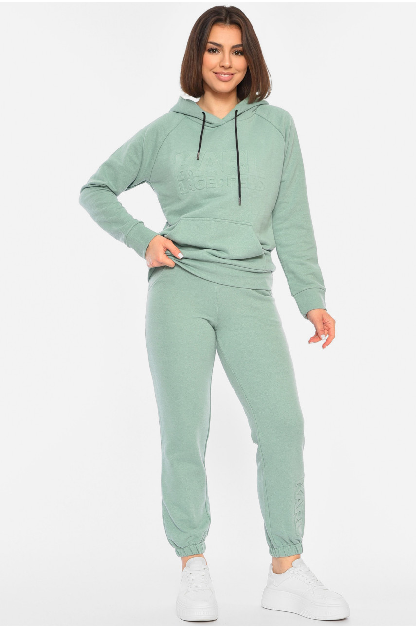Спортивный костюм женский мятного цвета 1199 175876