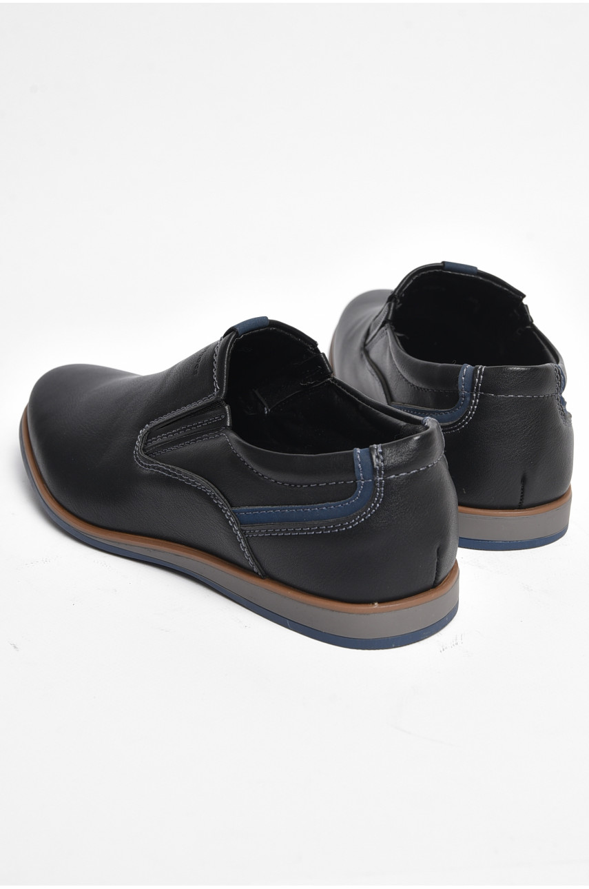 Туфли подростковые для мальчика черного цвета 6271 175921