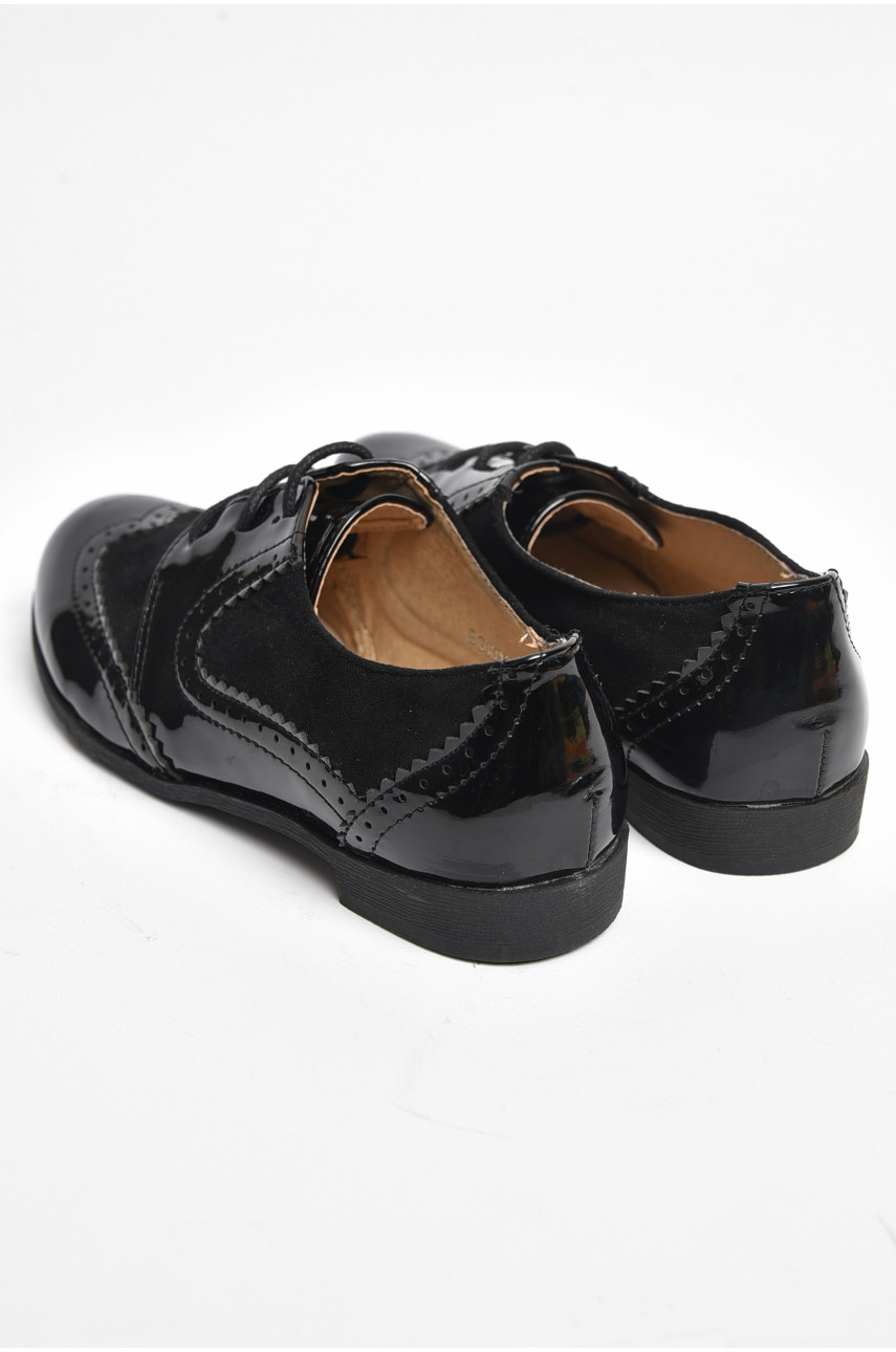Туфли для девочки черного цвета 0013 175974