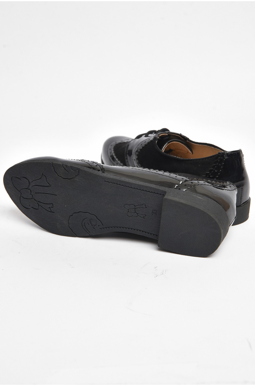Туфли для девочки черного цвета 0013 175974