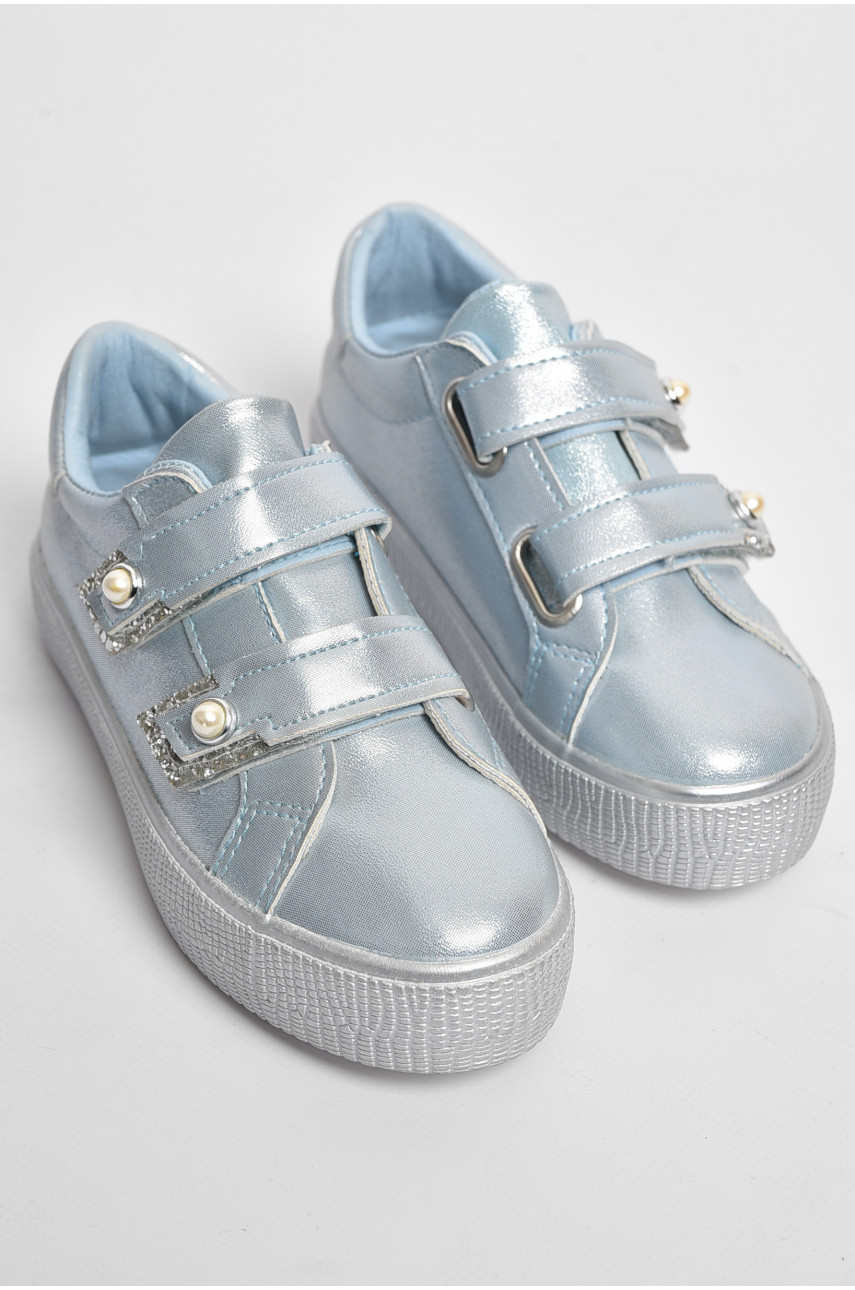 Кросівки дитячі блакитного кольору 201-5 176035