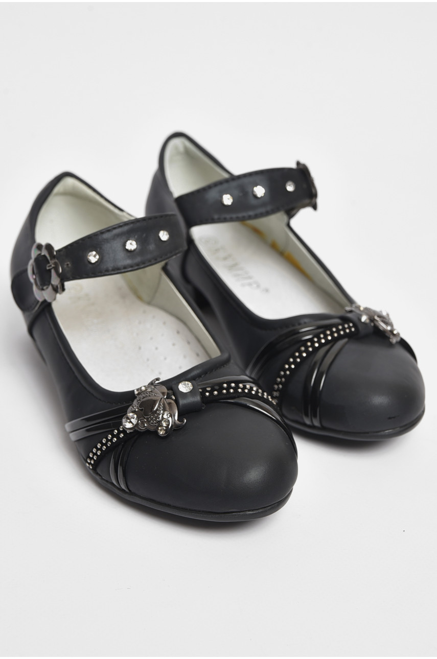 Туфлі для дівчинки чорного кольору MG502 176064
