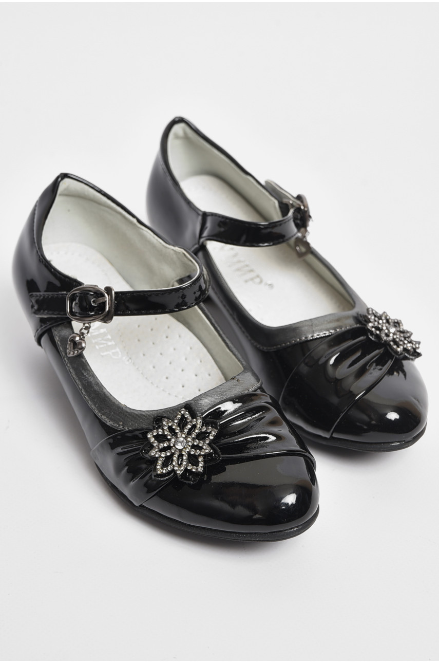 Туфлі для дівчинки чорного кольору MG390 176066
