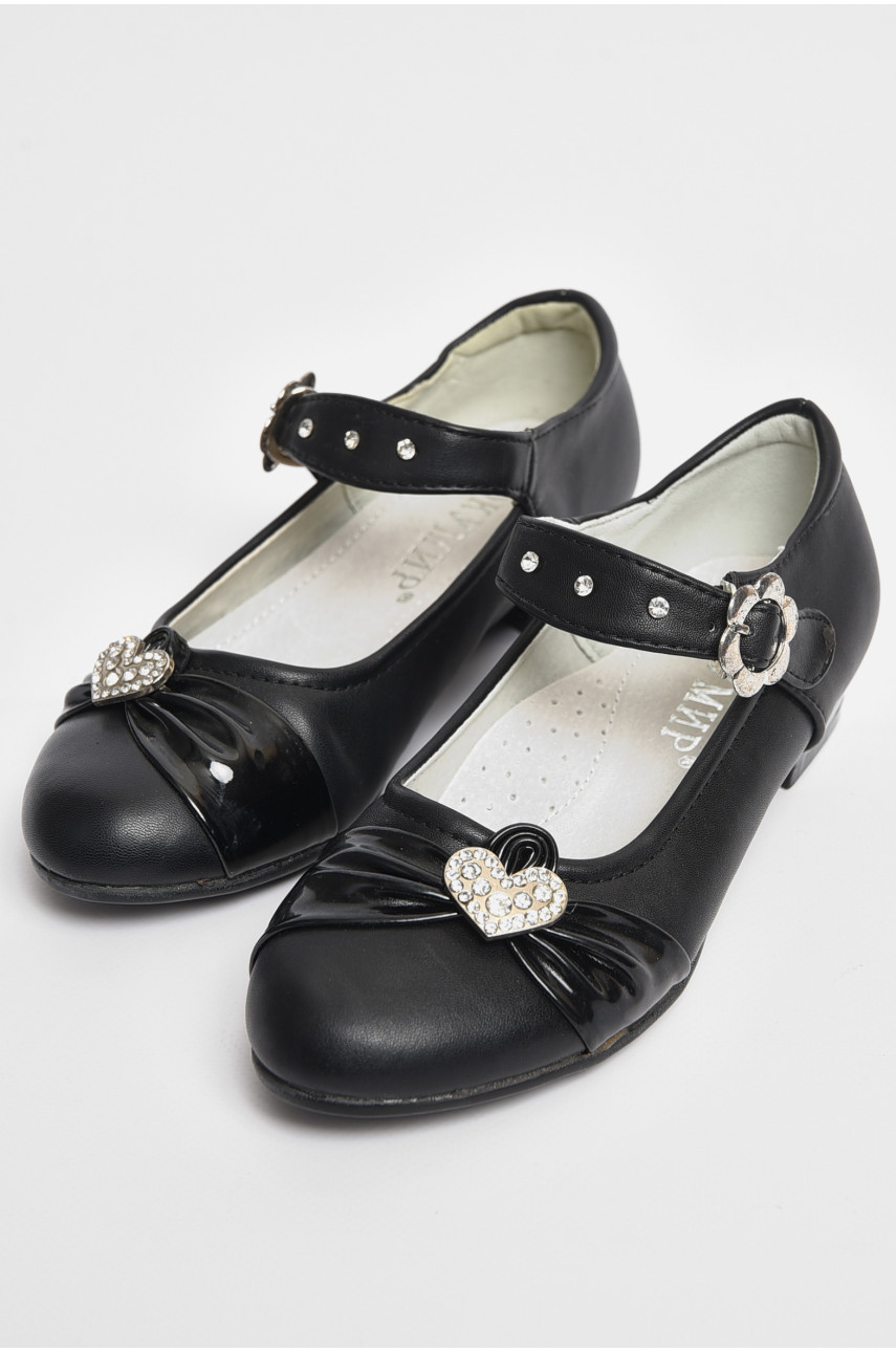 Туфлі для дівчинки чорного кольору MG506 176067
