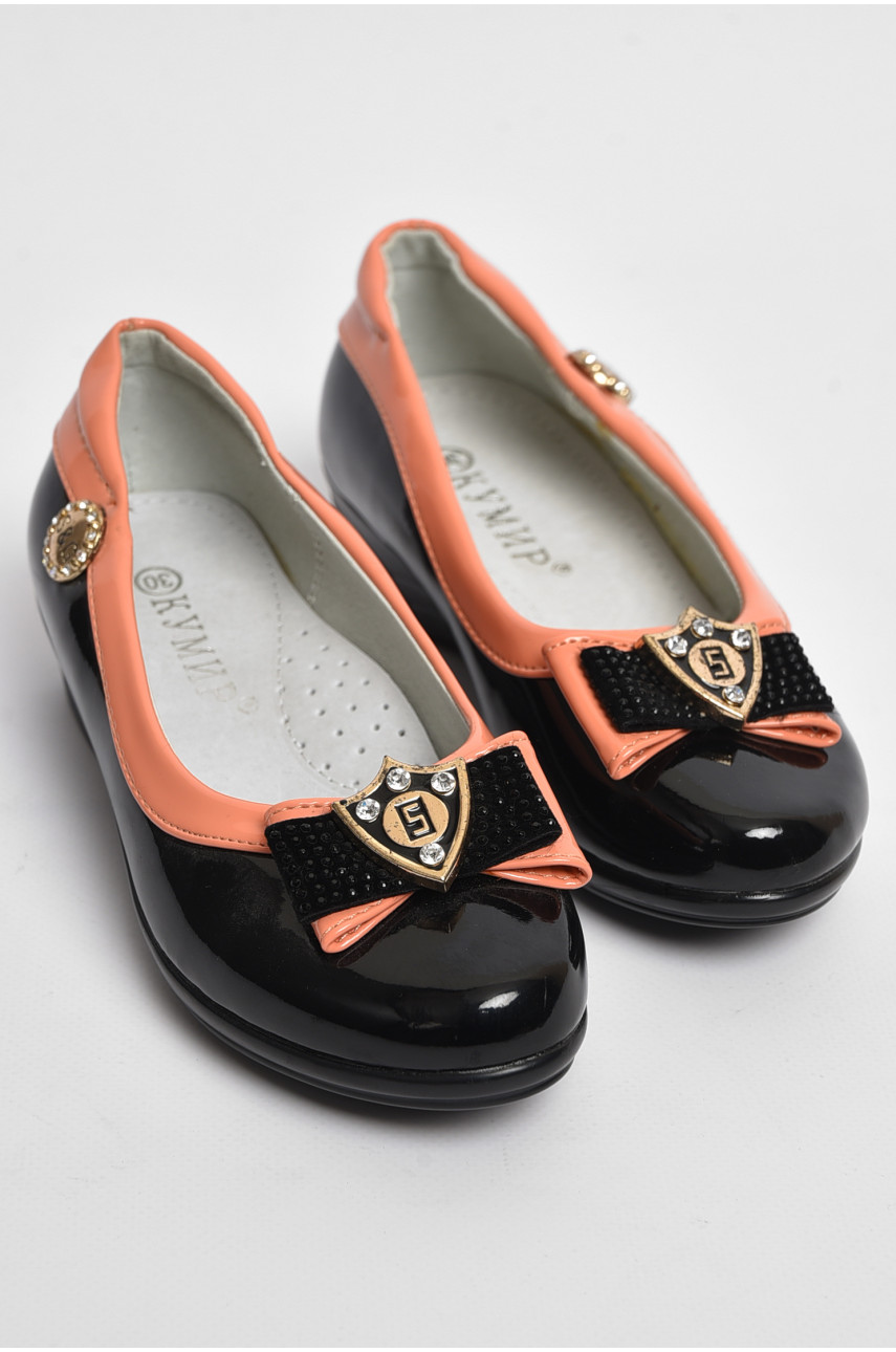 Туфлі для дівчинки чорного кольору МР357 176073