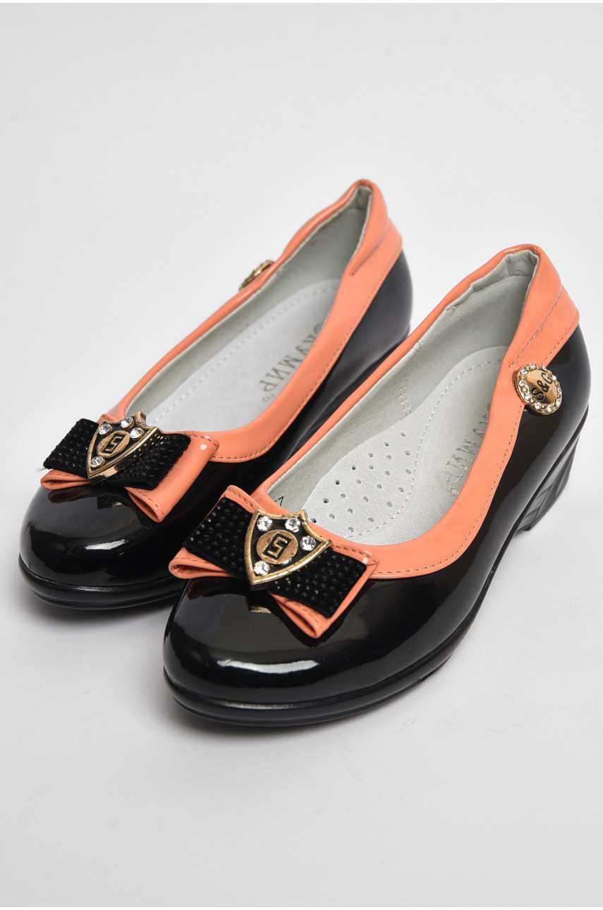 Туфли для девочки черного цвета МР357 176073