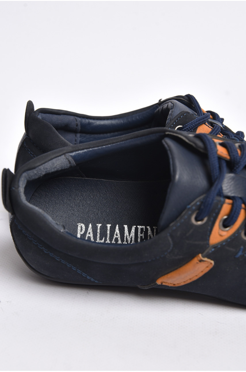 Туфлі дитячі для хлопчика темно-синього кольору 6276-1 176098