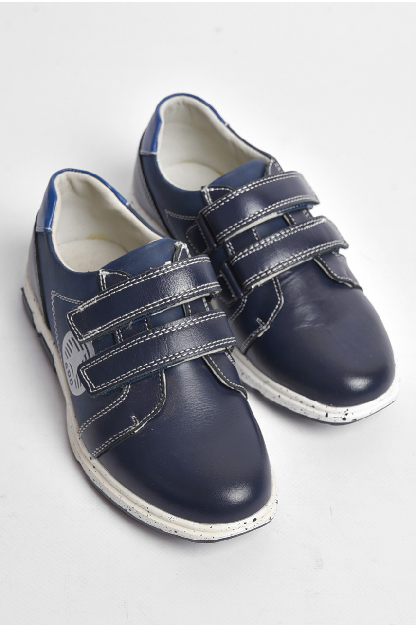 Кросівки дитячі для хлопчика темно-синього кольору 2033-2(а) 176129