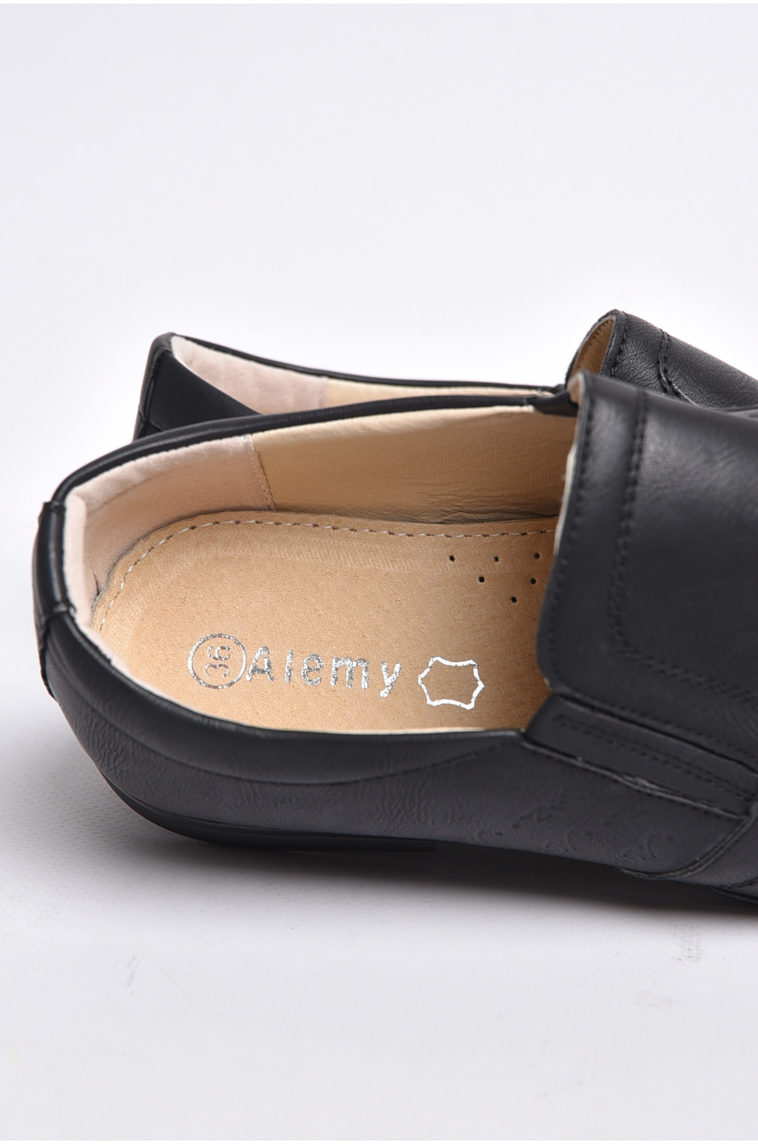 Туфли детские для мальчика черного цвета 3006 176142 Туфли детские для мальчика черного цвета 3006 176142