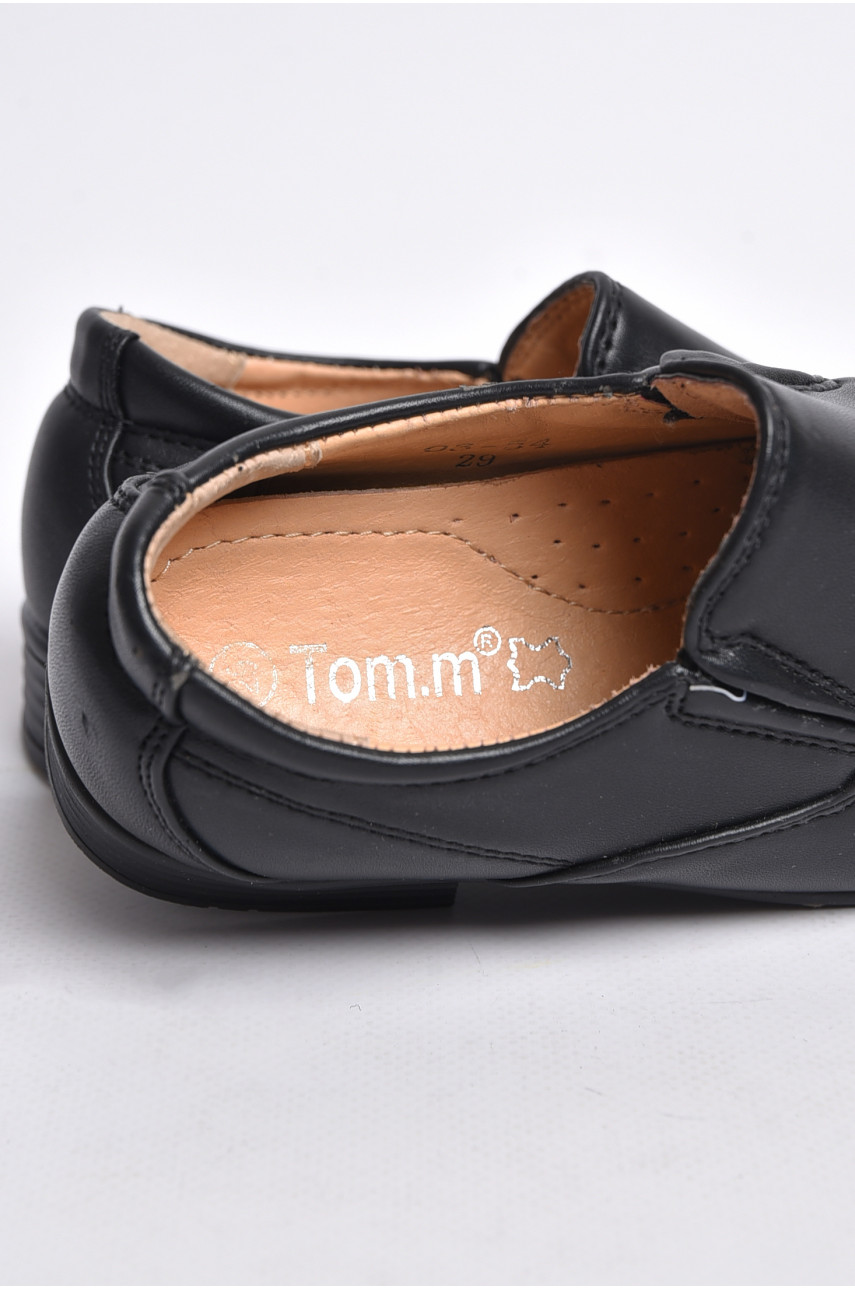 Туфли детские для мальчика черного цвета 03-54 176150 Туфли детские для мальчика черного цвета 03-54 176150