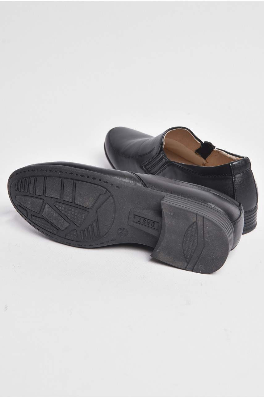 Туфлі дитячі для хлопчика чорного кольору 55-22 176151 Туфлі дитячі для хлопчика чорного кольору 55-22 176151