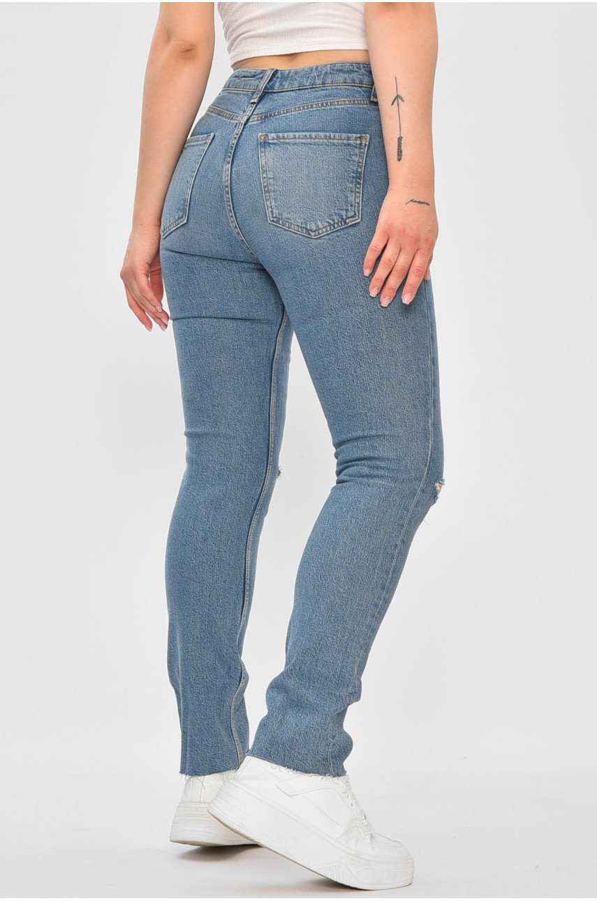 Джинсы женские синего цвета 176250