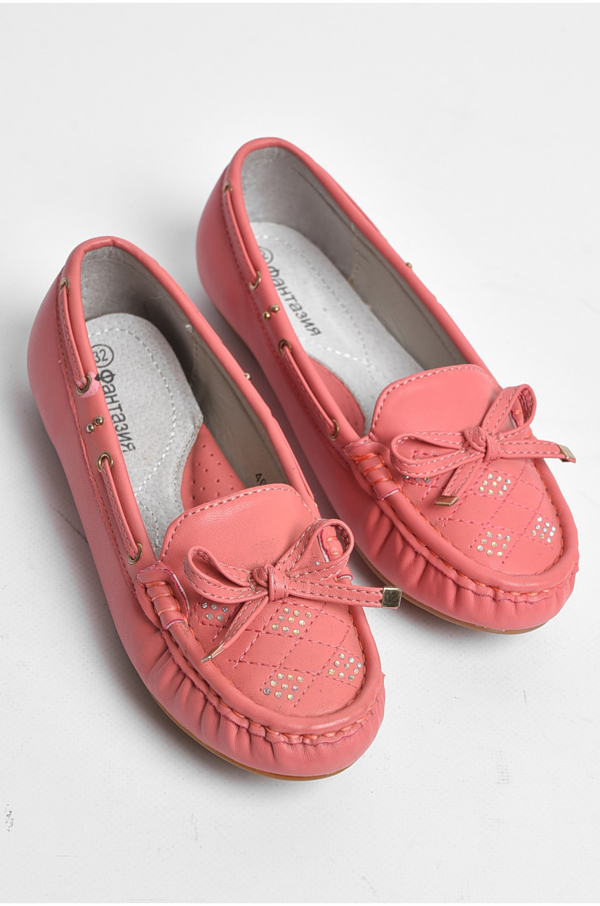 Балетки дитячі для дівчинки рожевого кольору 4690-4 176396