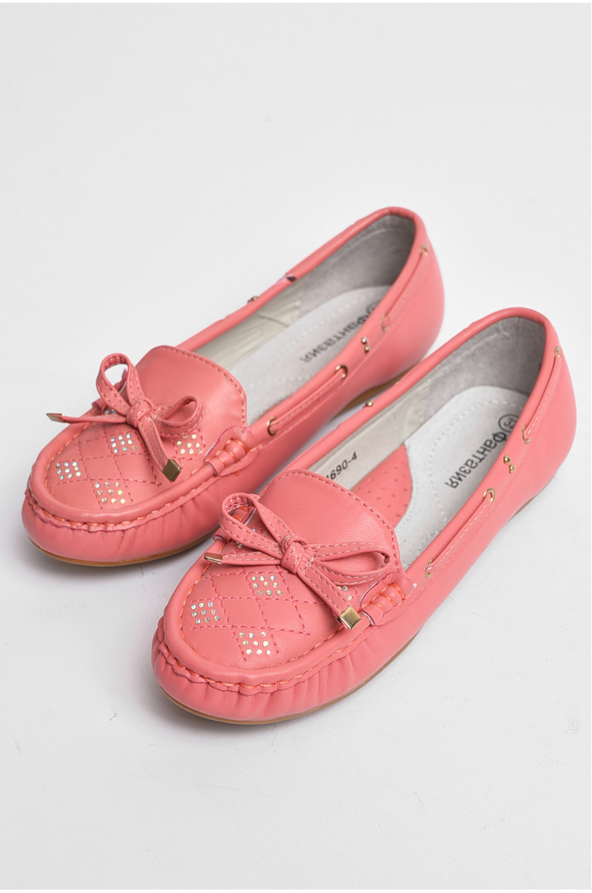 Балетки дитячі для дівчинки рожевого кольору 4690-4 176396