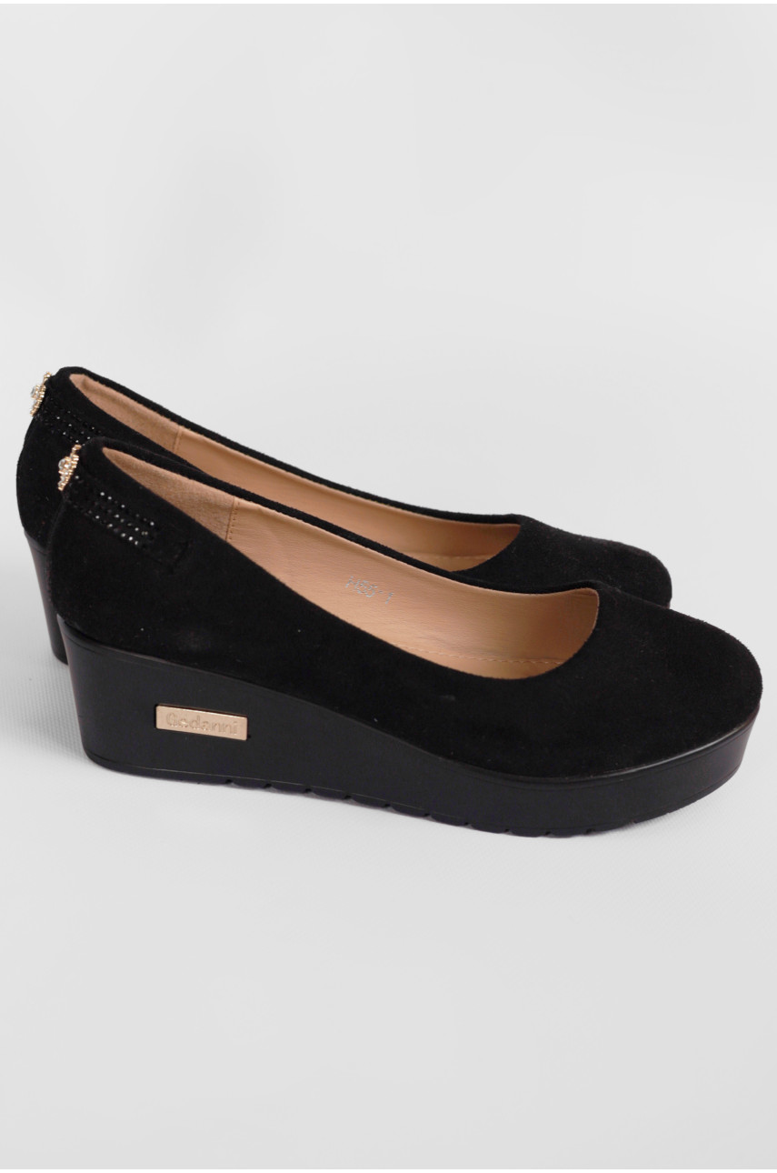 Туфли женские черного цвета 55-1 176418