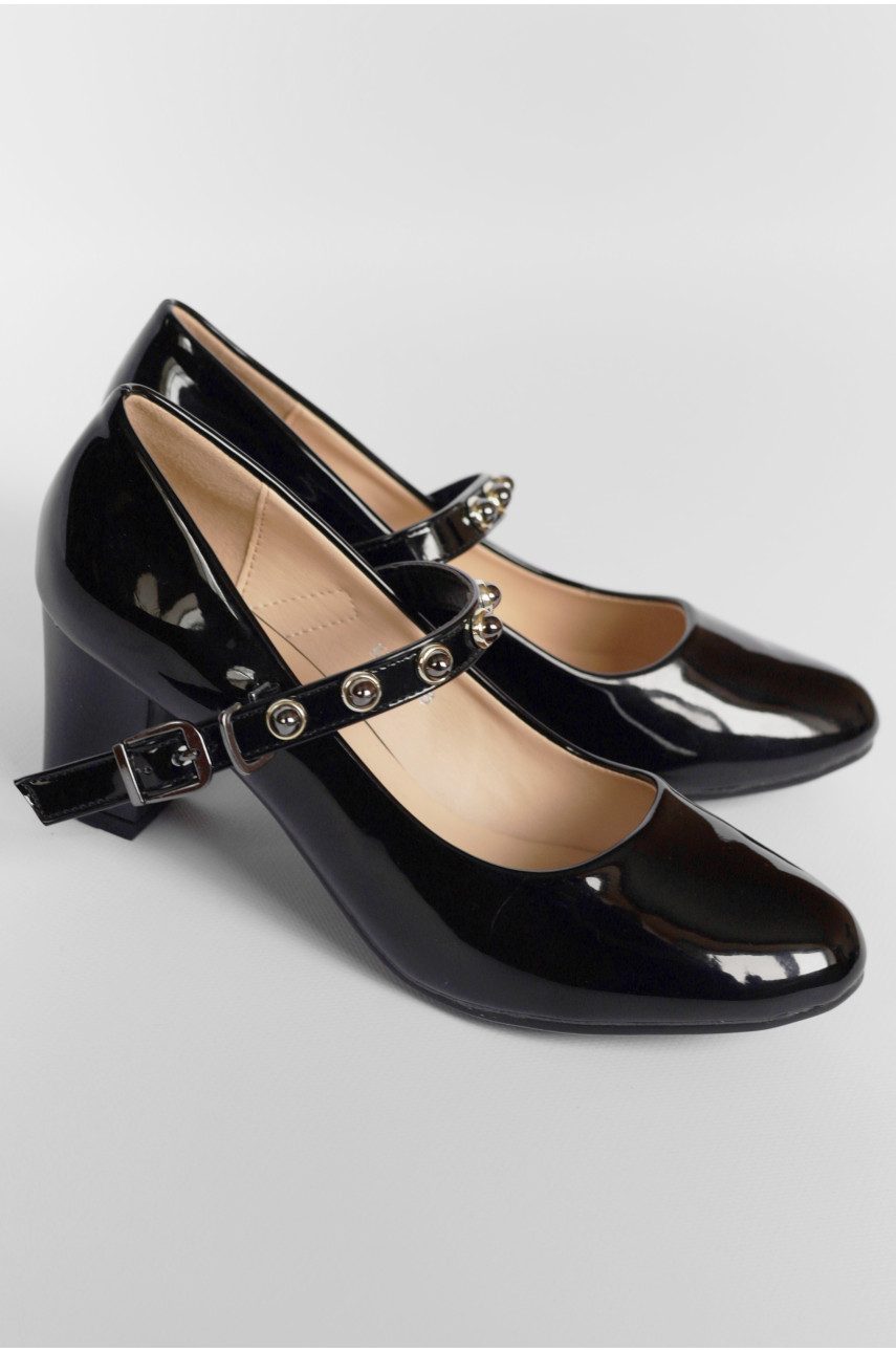 Туфли женские черного цвета К8-1 176587
