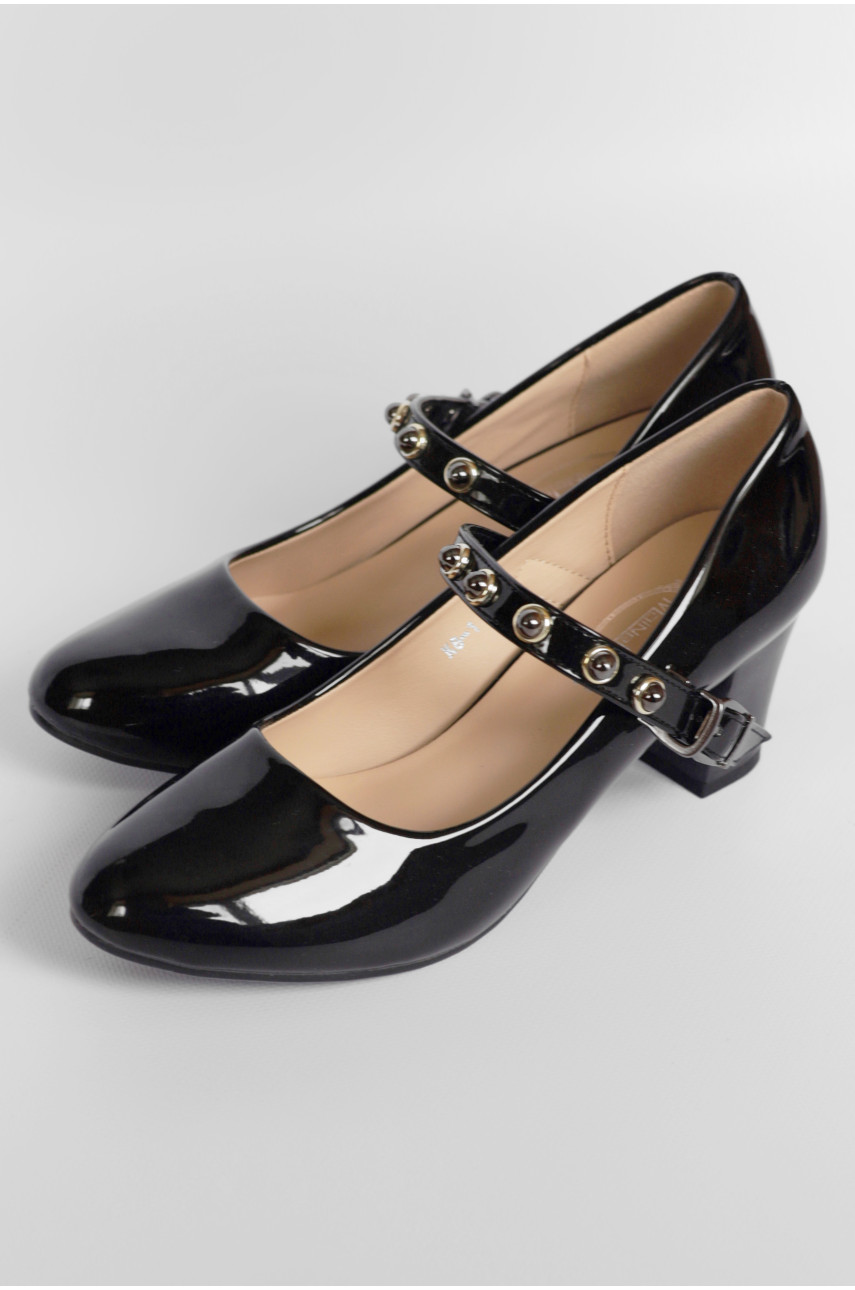 Туфли женские черного цвета К8-1 176587