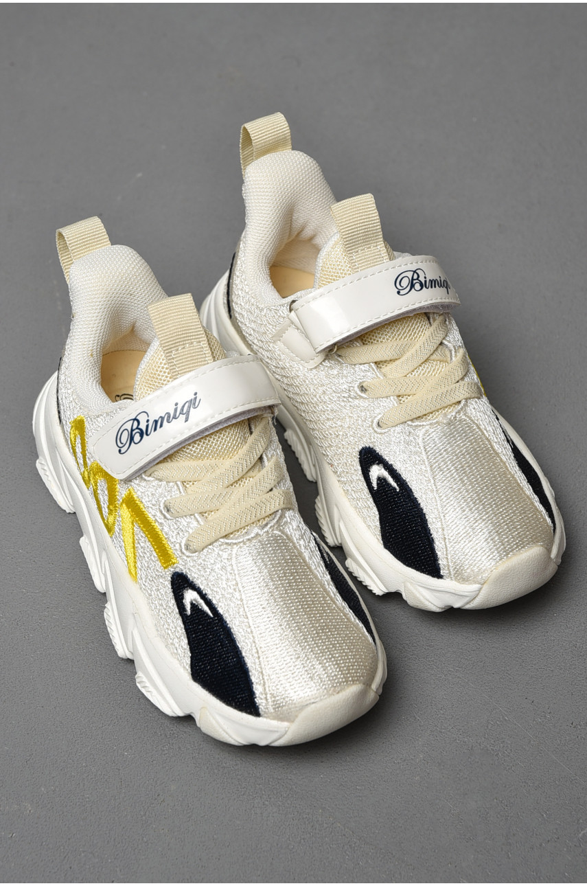 Кросівки дитячі білого кольору 992-11 176636