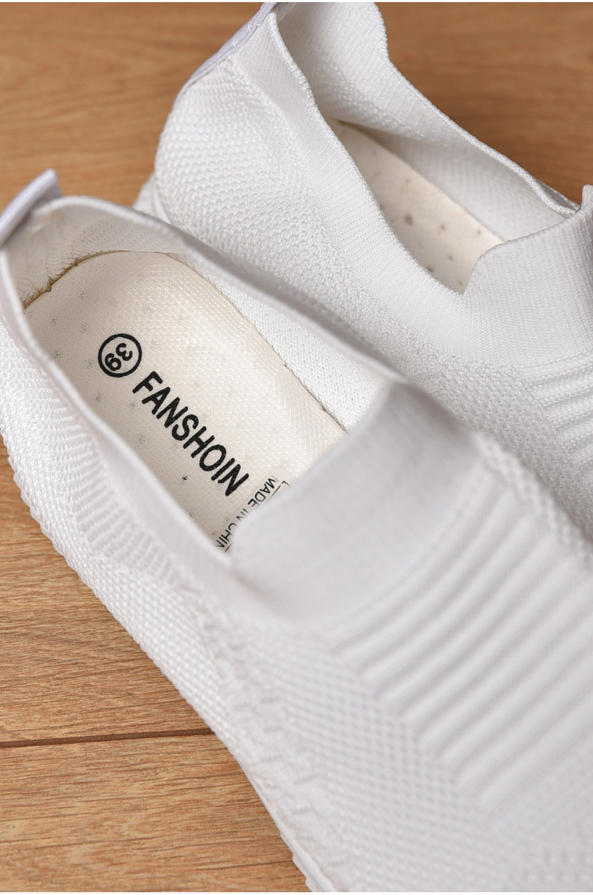 Кроссовки женские белого цвета 324-545 176653