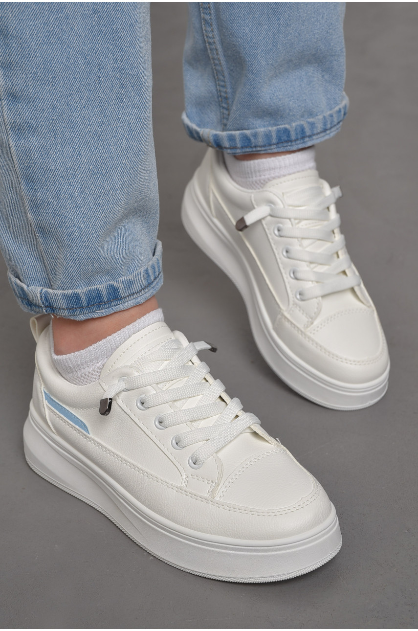 Кросівки жіночі білого кольору 525-3 176677