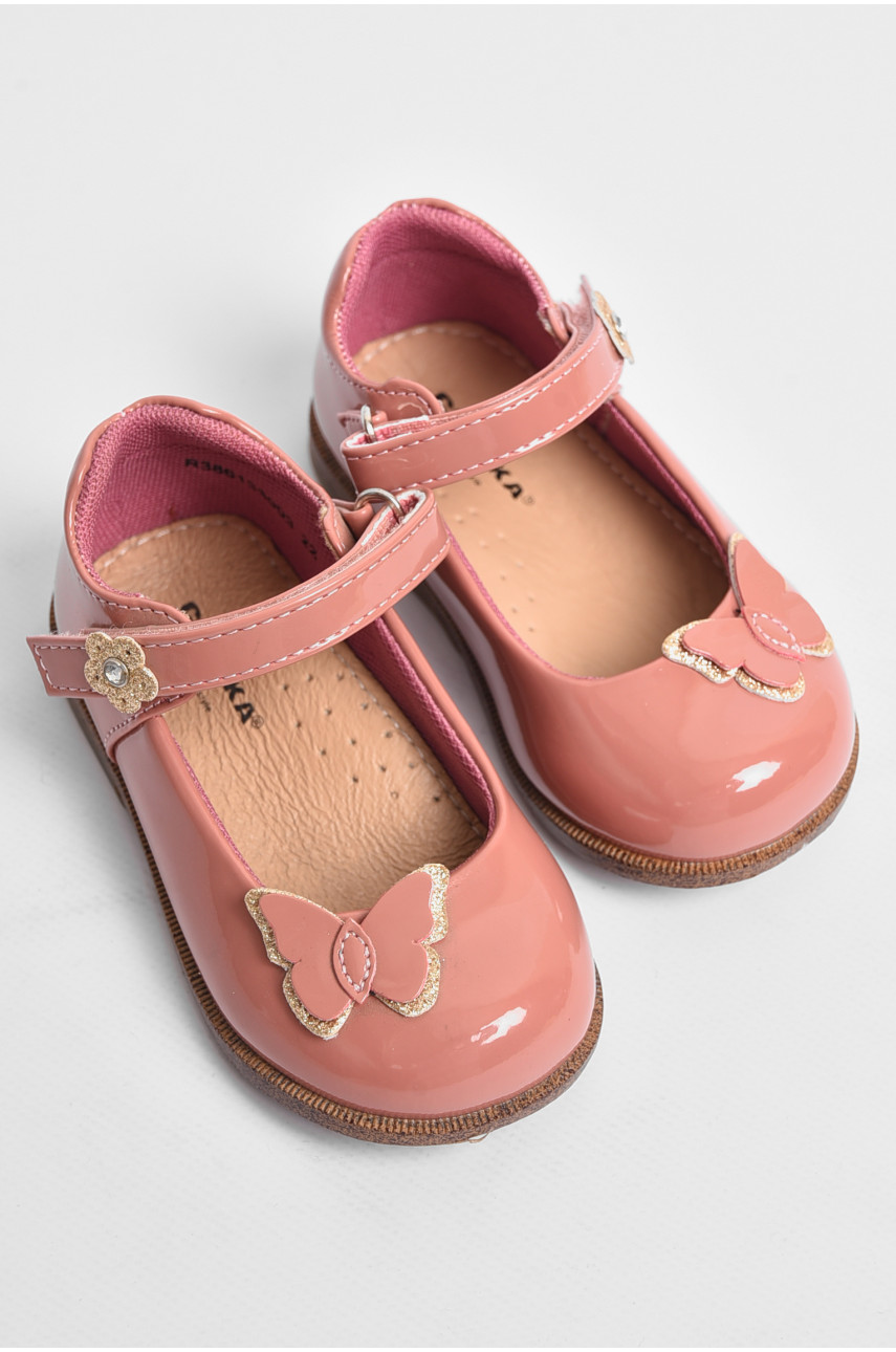 Туфлі дитячі для дівчинки рожевого кольору 330-03 176701
