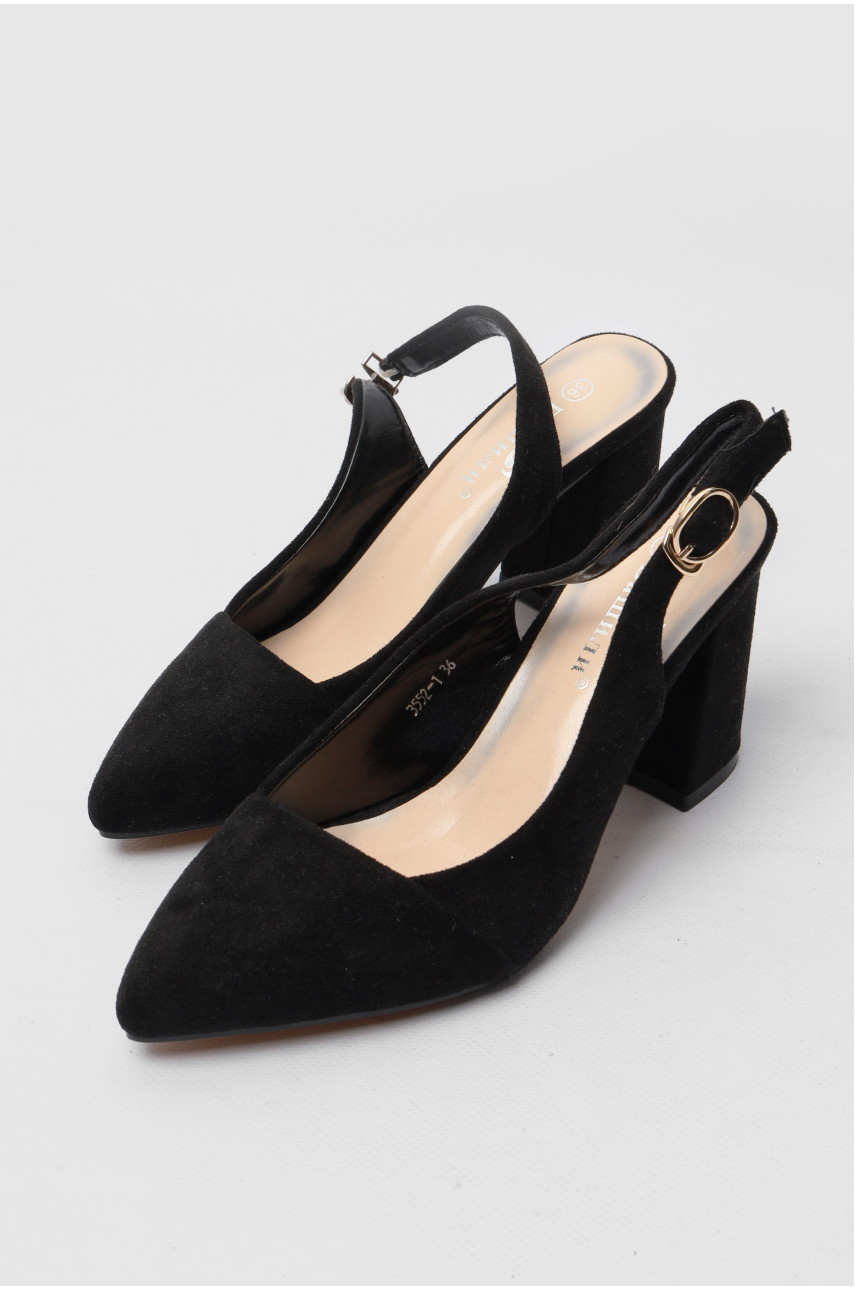 Туфли женские черного цвета 177429