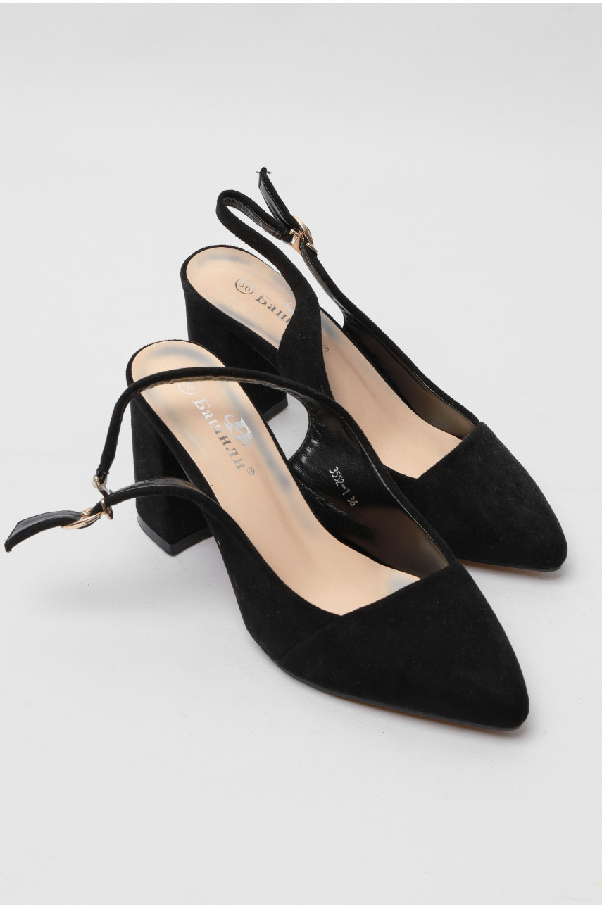 Туфли женские черного цвета 177429