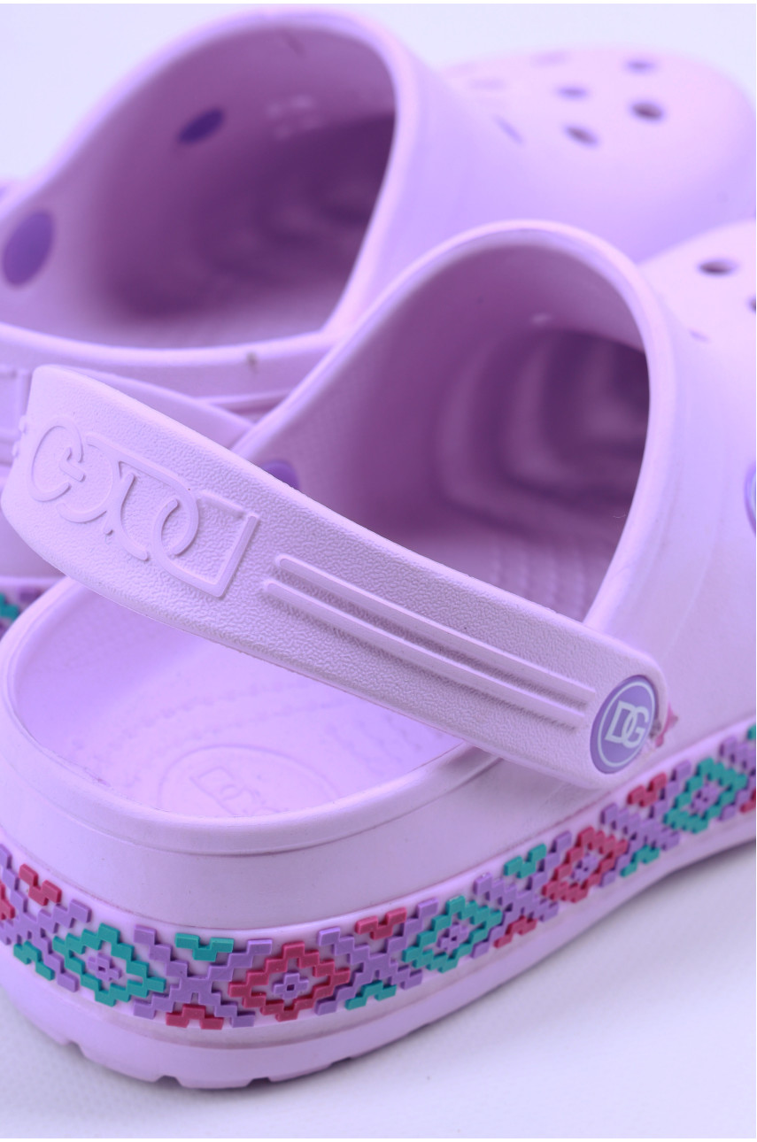 Крокси жіночі бузкового кольору 177452 Крокси жіночі бузкового кольору 177452