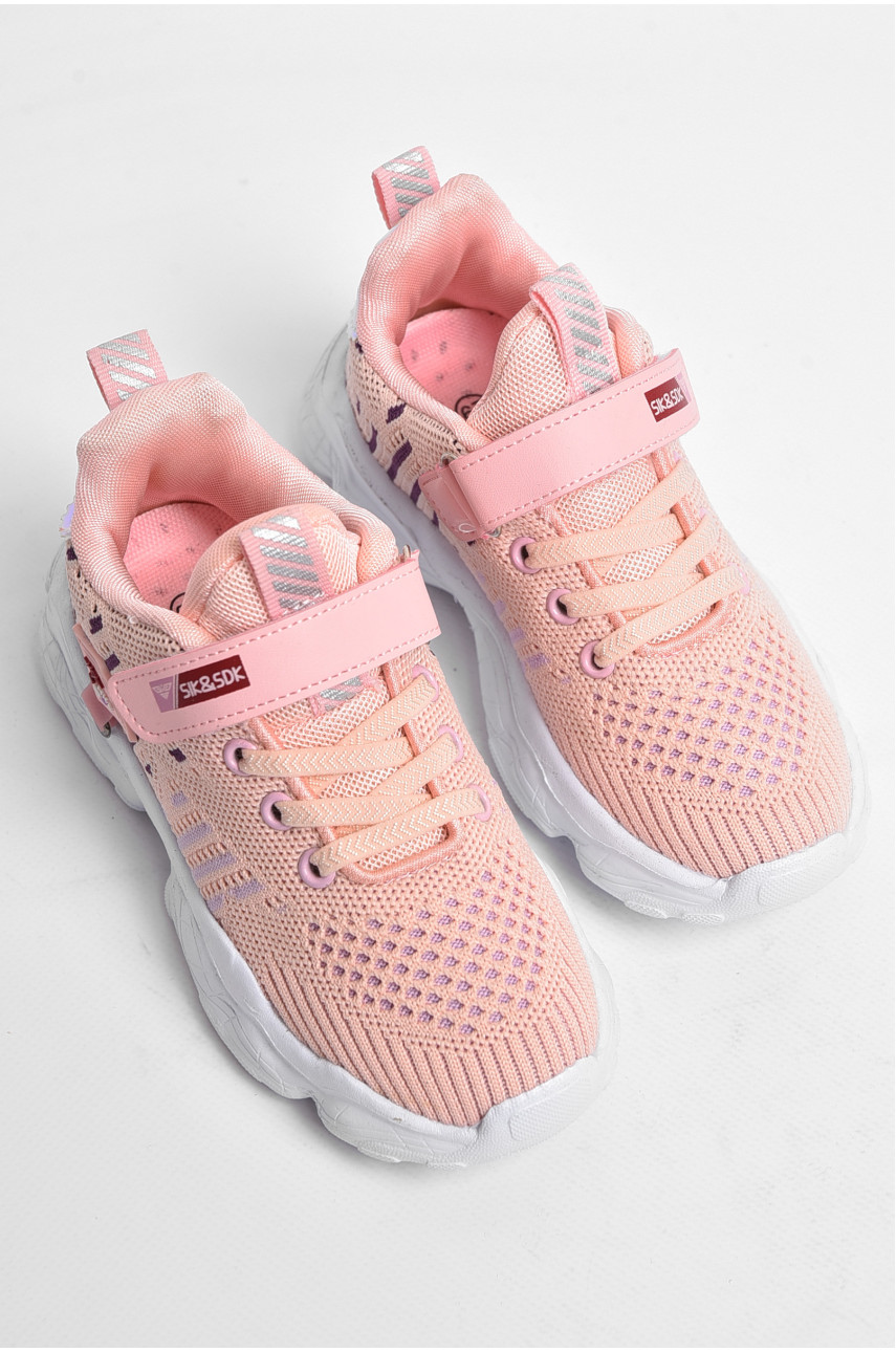 Кросівки для дівчинки рожевого кольору 177514