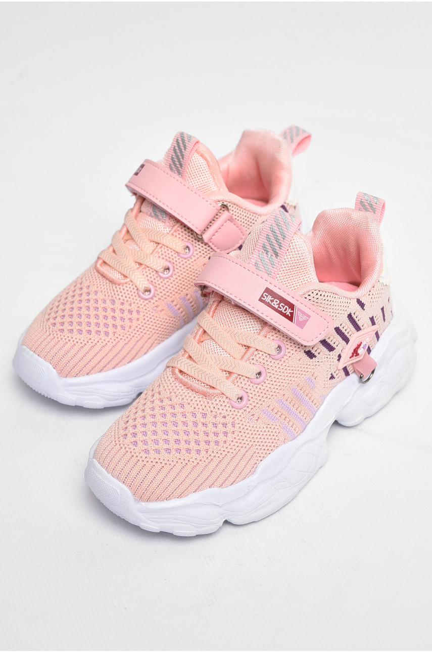 Кросівки для дівчинки рожевого кольору 177514