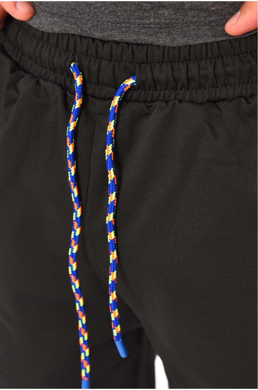 Шорты мужские черного цвета 6623 177535