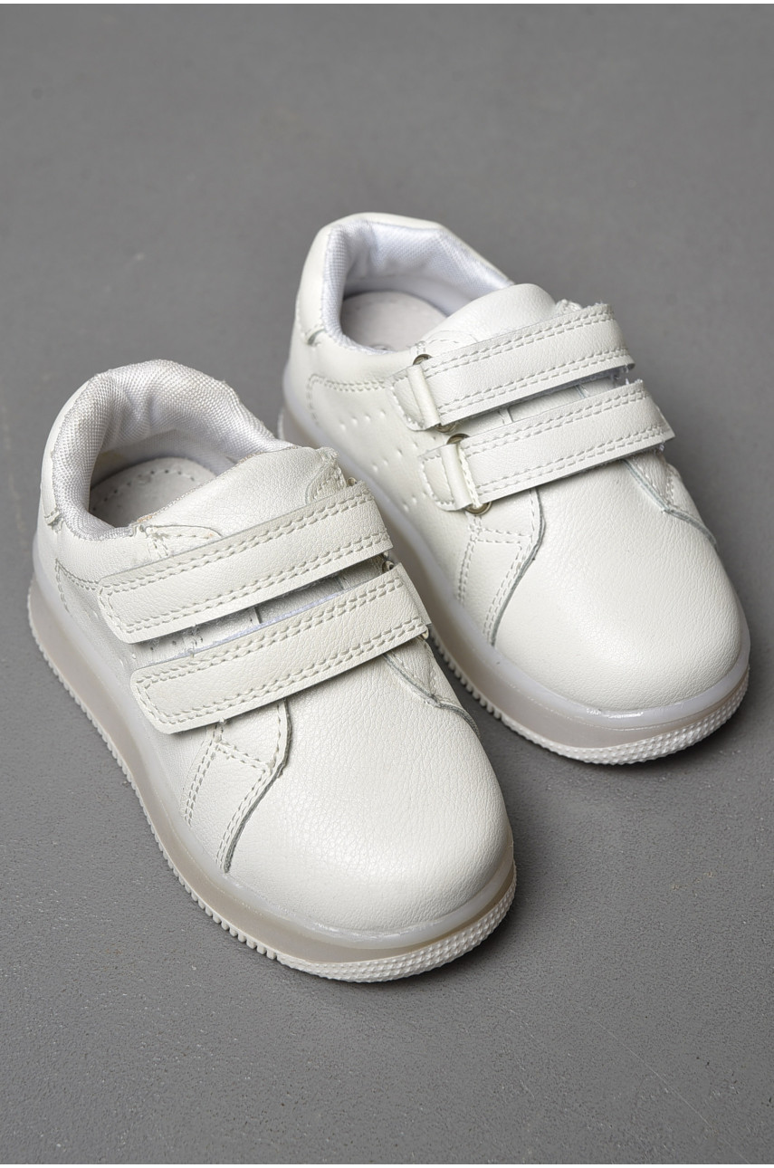 Кросівки для дівчинки білого кольору 177702
