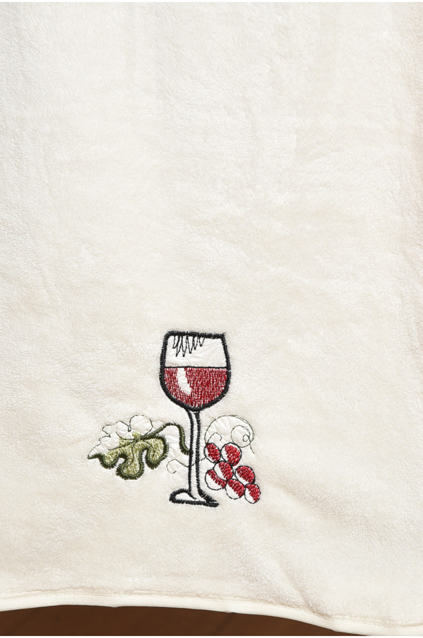 Полотенце кухонное микрофибра молочного цвета 113844 177717 Полотенце кухонное микрофибра молочного цвета 113844 177717