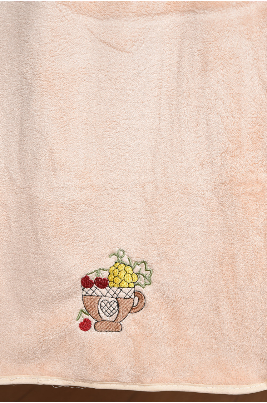 Полотенце кухонное микрофибра светло-бежевого  цвета 113844 177718