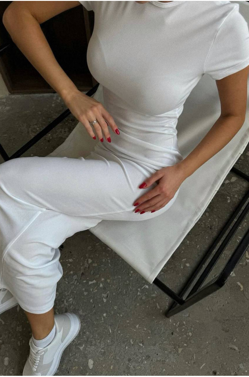 Сукня жіноча білого кольору 1321/1301 177770