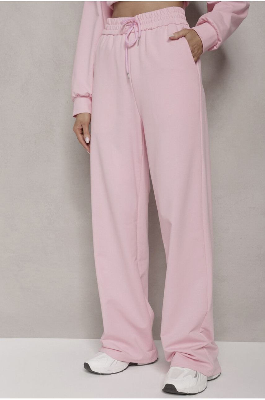 Спортивные штаны женские розового цвета 178292