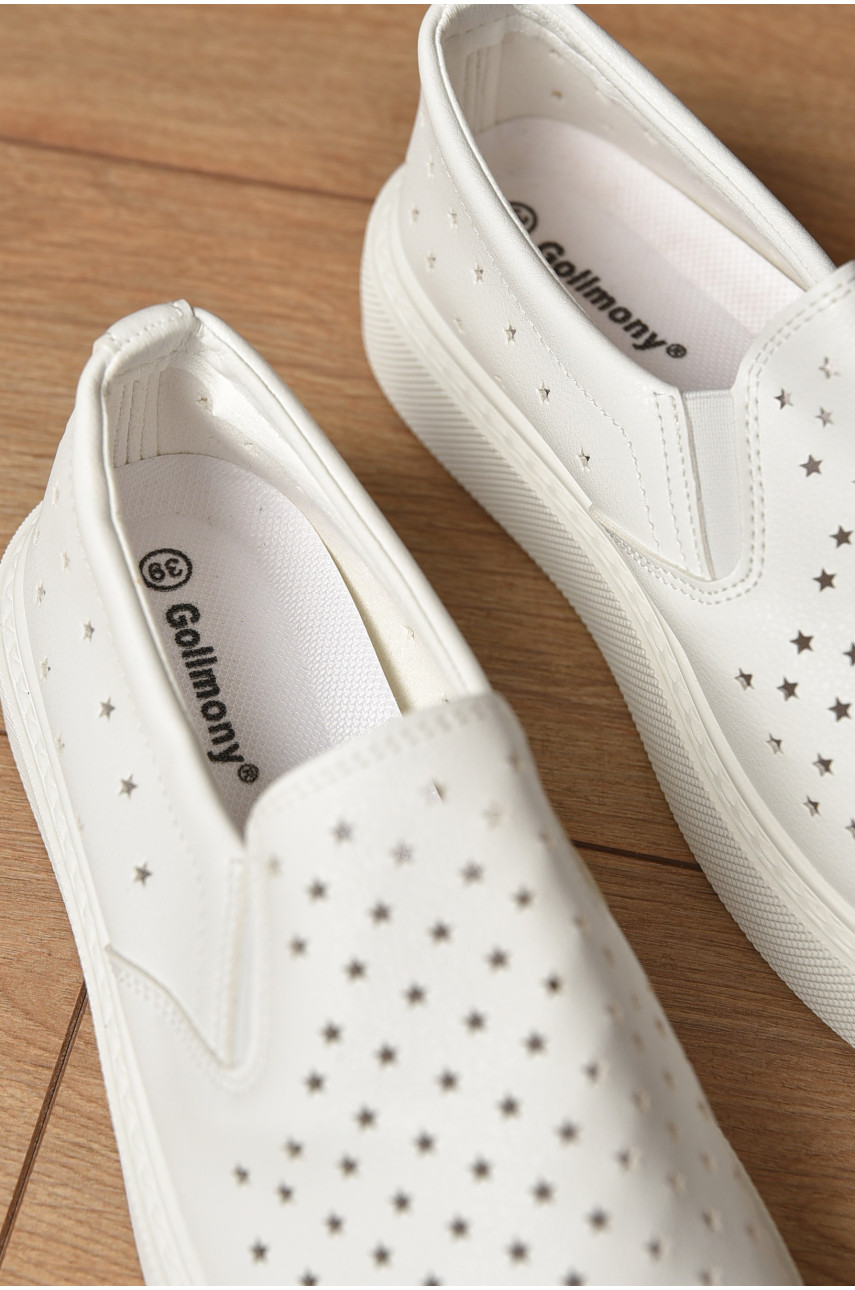 Сліпони жіночі білого кольору 2024-89-2 178470