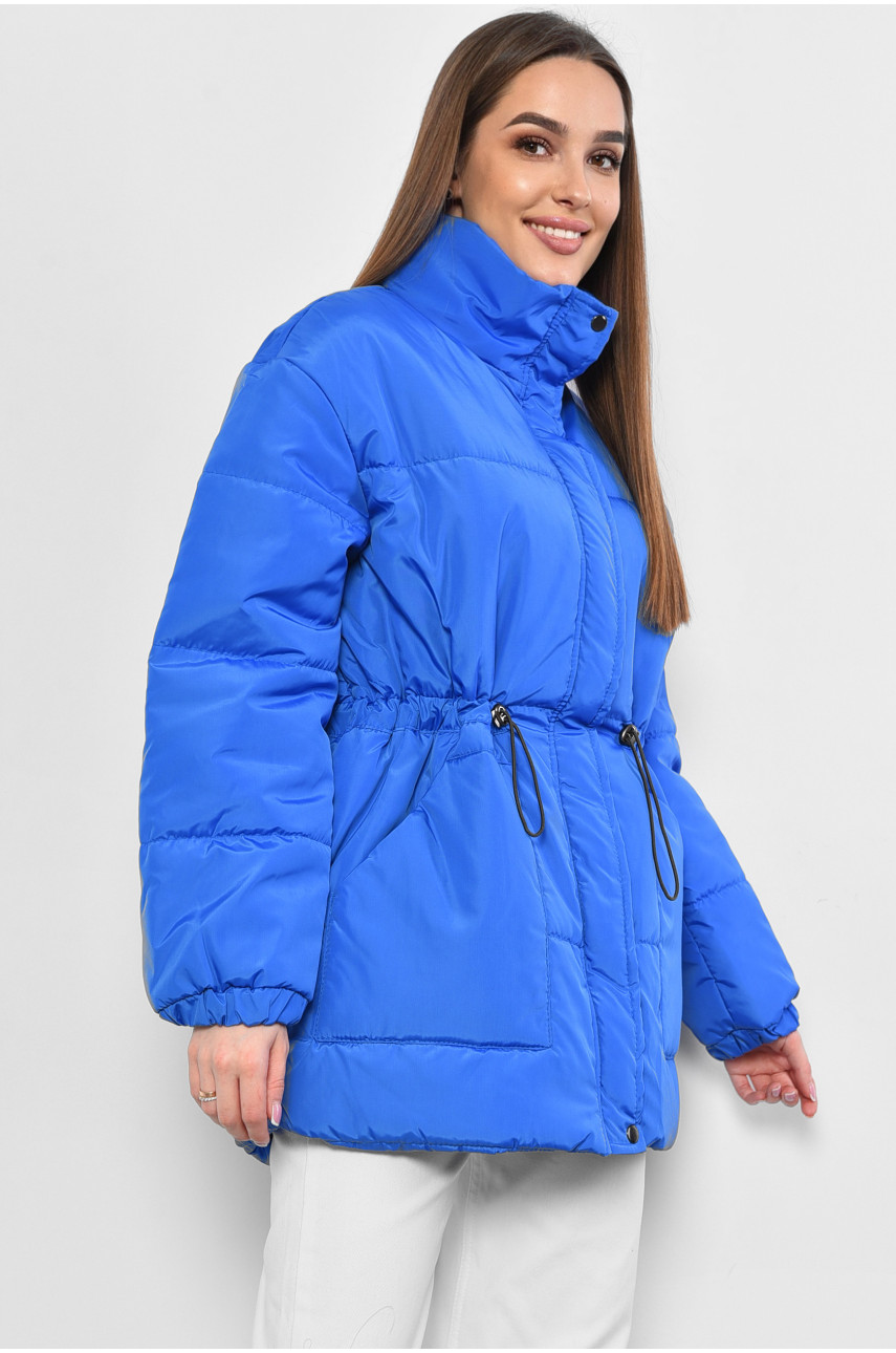 Куртка женская демисезонная синего цвета 1112 178511