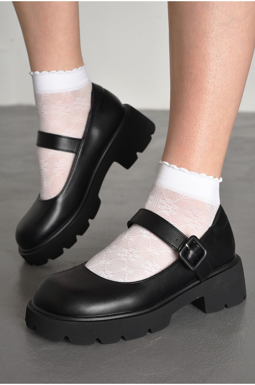 Туфлі жіночі чорного кольору Уцінка 106-1 178552