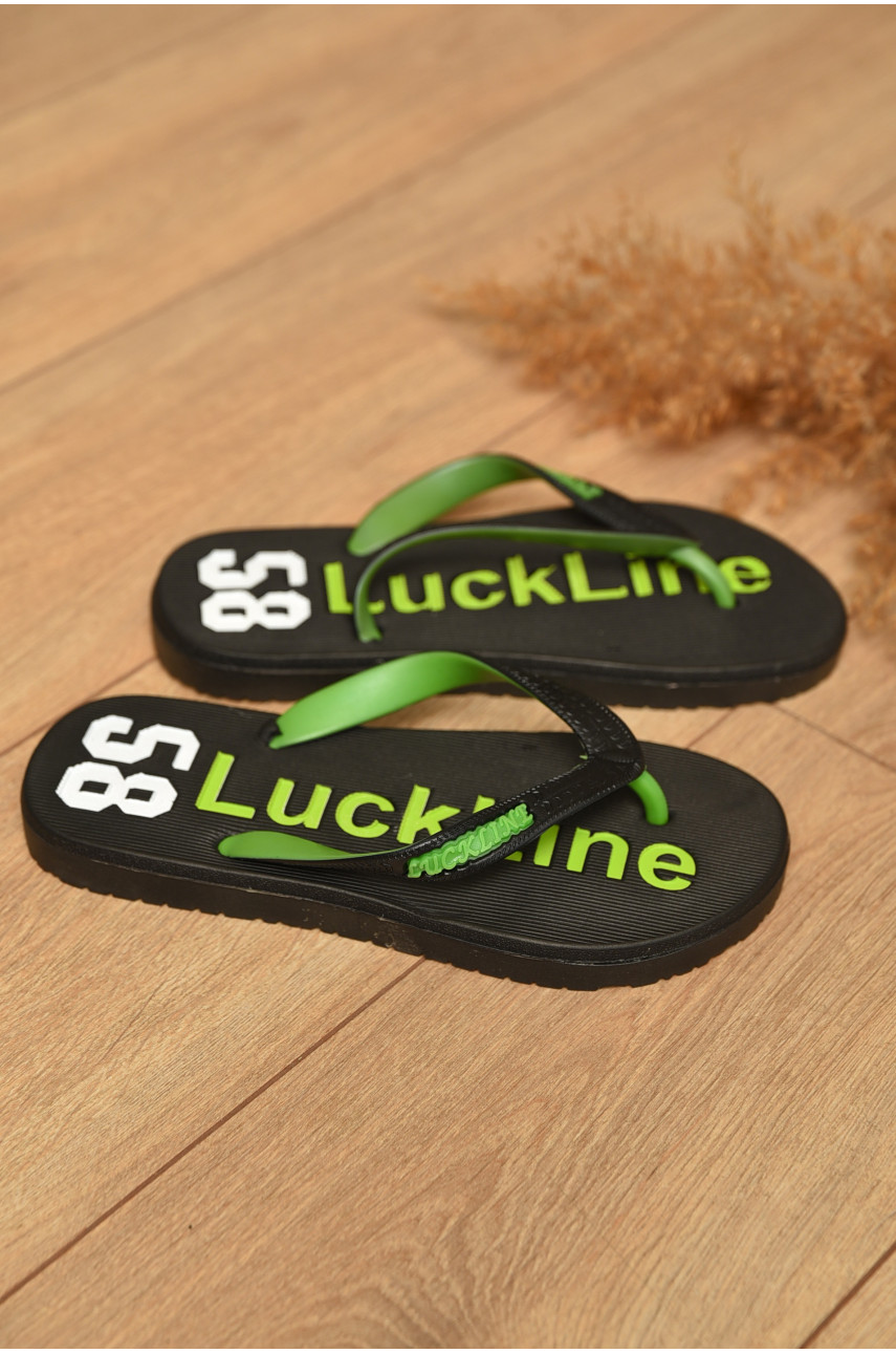 Вьетнамки женские пена черного цвета с надписью 2002-63 178684