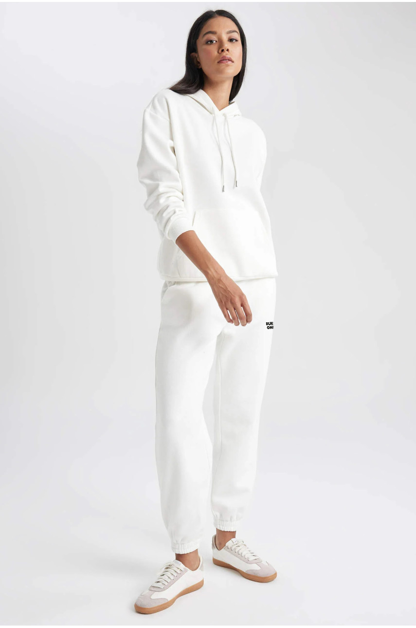 Спортивні штани жіночі білого кольору 178827