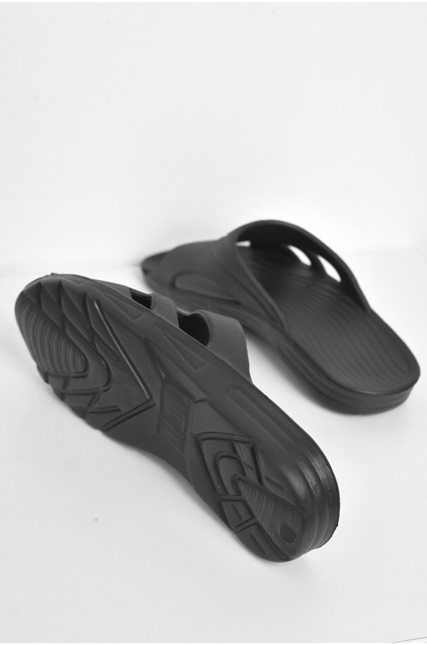 Шлепанцы мужские пена черного цвета 178841