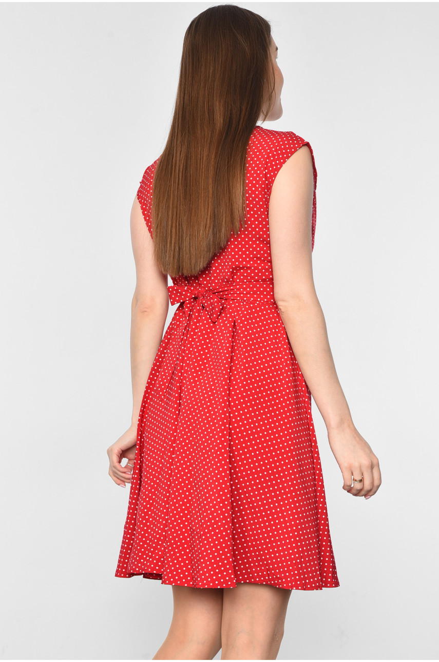 Сарафан женский красного цвета 895 178941