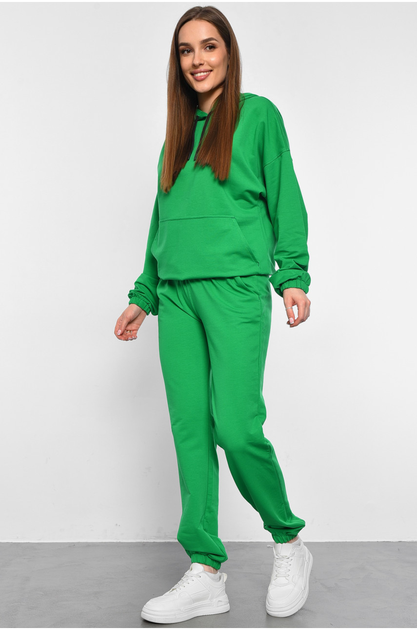 Спортивный костюм женский зеленого цвета 1258 178968