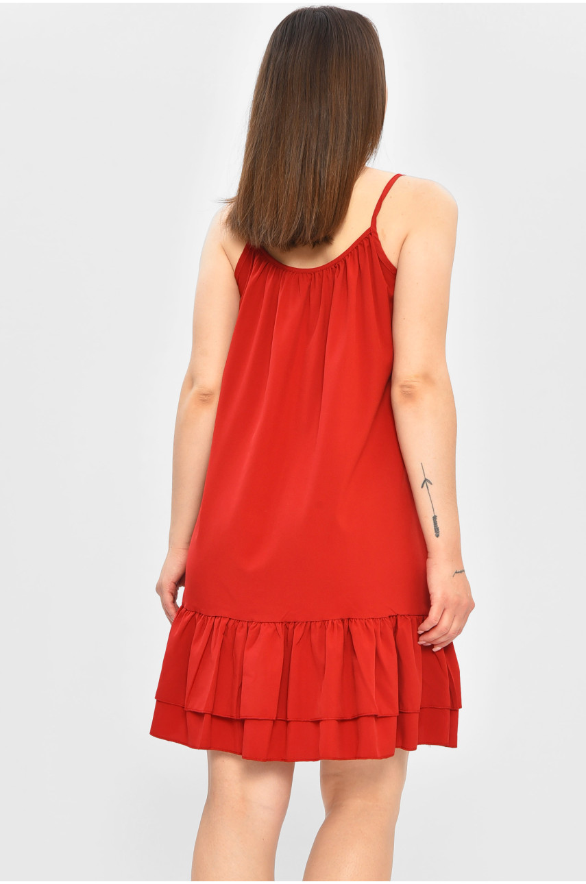 Сарафан жіночий червоного кольору 6620 179000 Сарафан жіночий червоного кольору 6620 179000