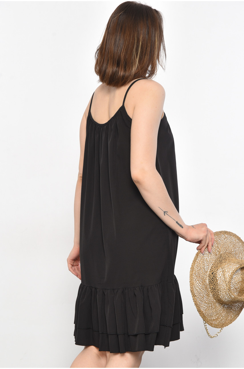 Сарафан женский черного цвета 6620 179003 Сарафан женский черного цвета 6620 179003