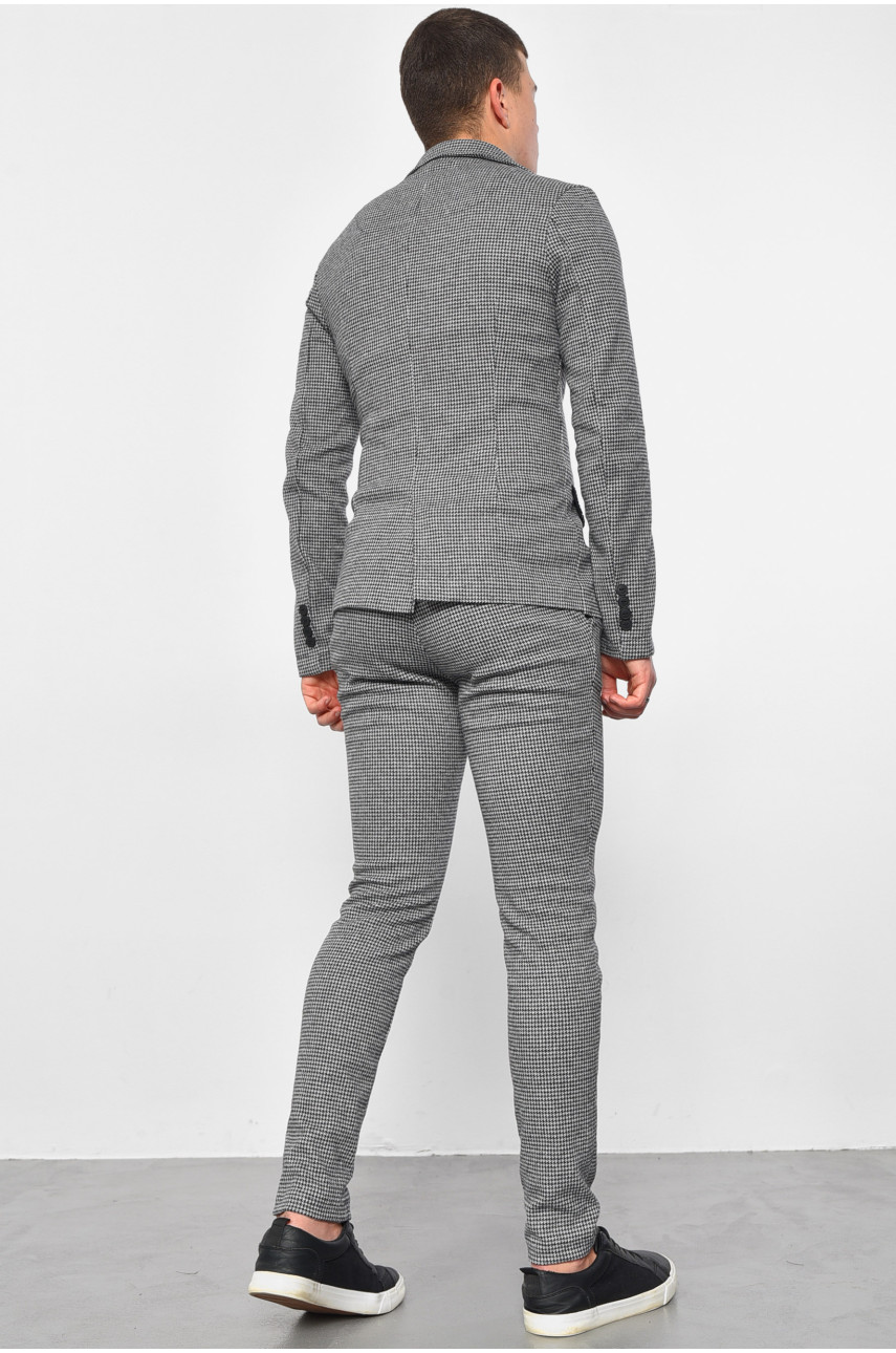 Костюм чоловічий сірого кольору 07:11 179008