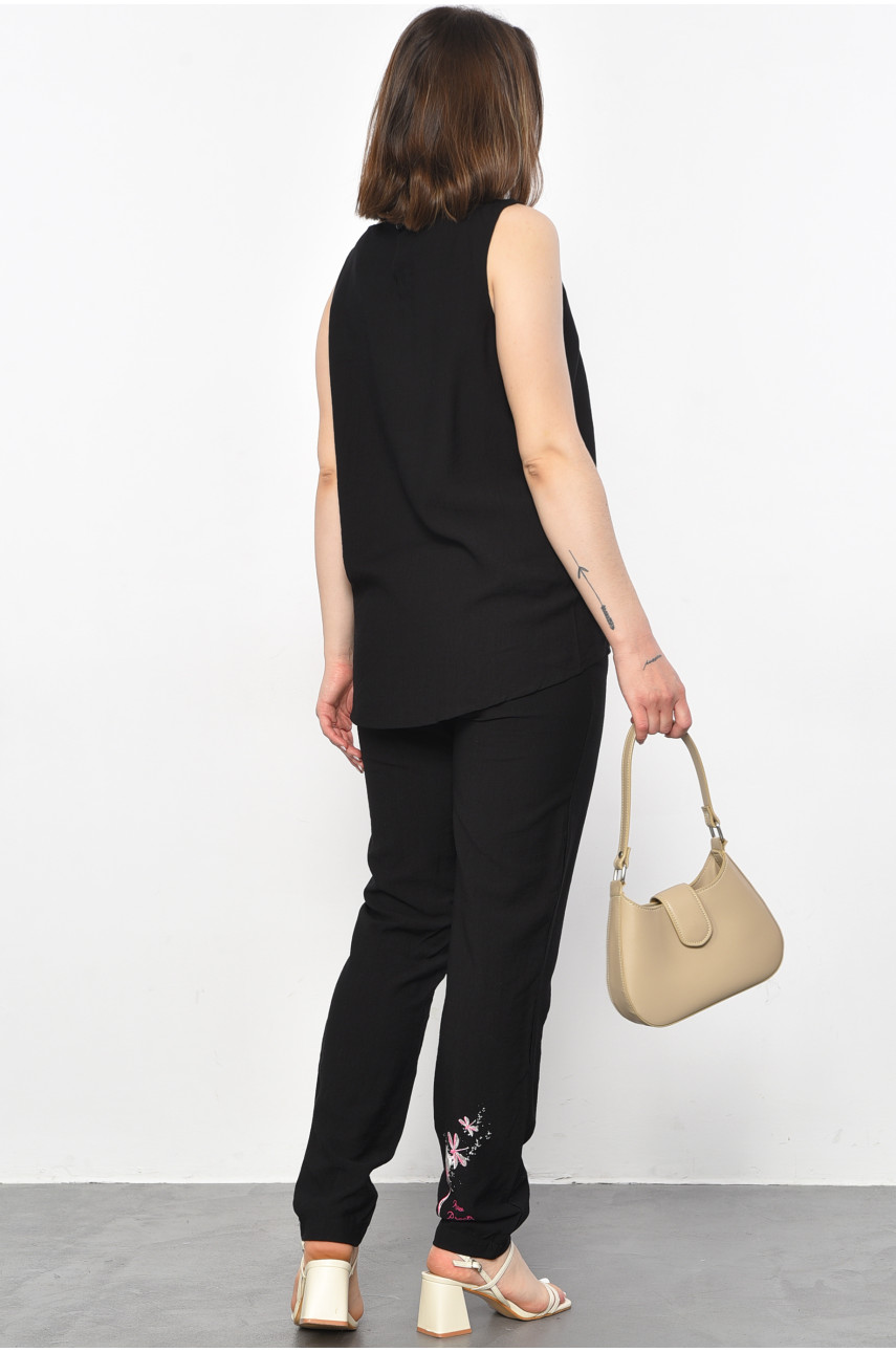 Костюм жіночий чорного кольору 002 179022 Костюм жіночий чорного кольору 002 179022