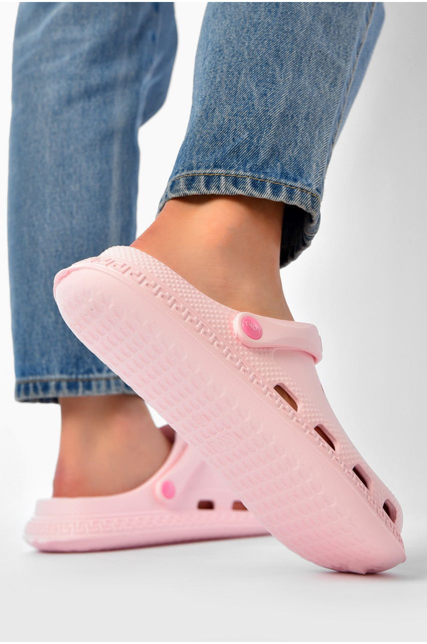 Крокси жіночі рожевого кольору С-75 179230